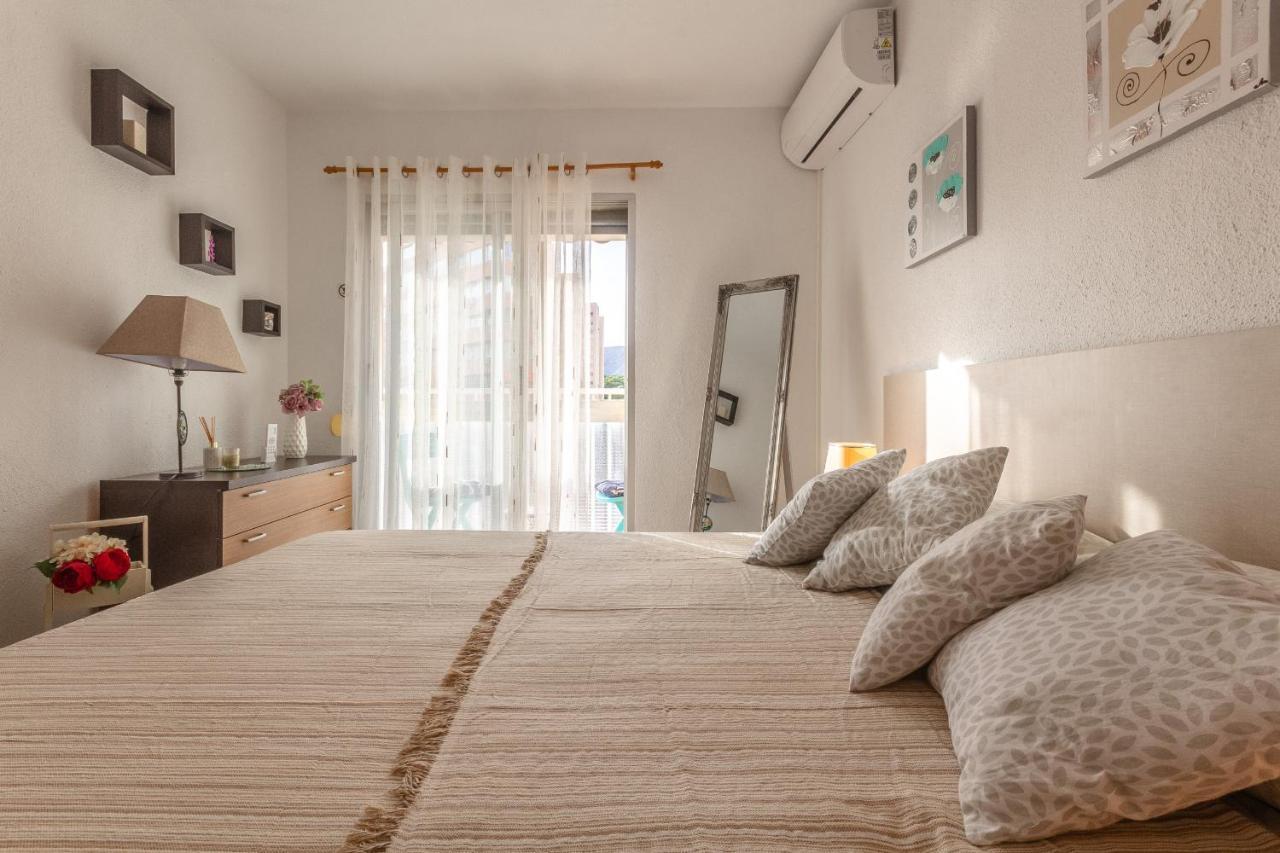 Appartement 2Br Flat - Aircon - 5 Min Walk To Benidorm Beach Extérieur photo
