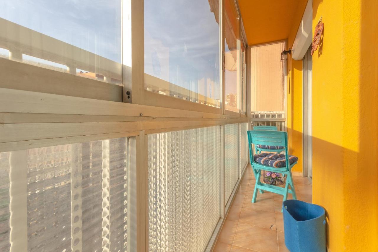 Appartement 2Br Flat - Aircon - 5 Min Walk To Benidorm Beach Extérieur photo