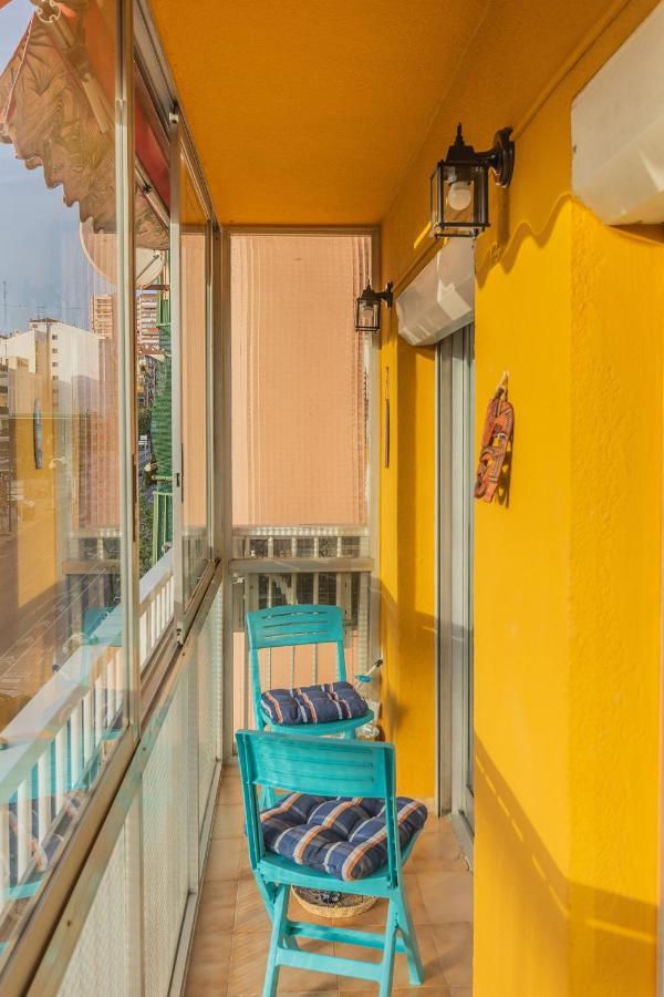 Appartement 2Br Flat - Aircon - 5 Min Walk To Benidorm Beach Extérieur photo